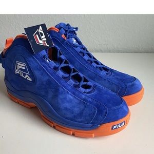 Fila Grant Hill size 16 orange and blue new with out box rare shoes